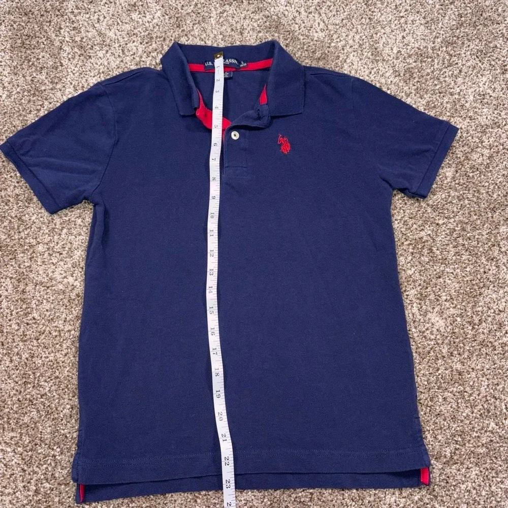 US Polo Assn. Youth Large Mulitcolored Polo